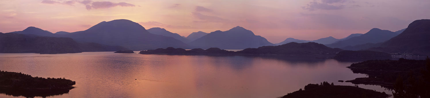 Torridon mountains, Loch Shieldaig