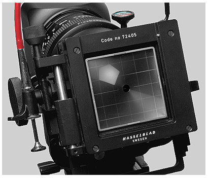 Hasselblad Flexbody: ground glass