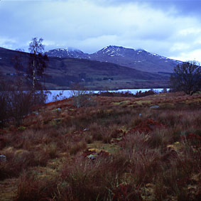 zicht op Ben Lawers