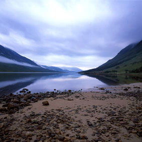 Loch Etive, tenmidden der midges