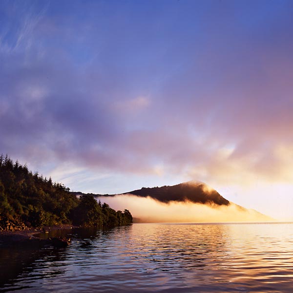 Inbhir Moireasadan, mist above Loch Nis