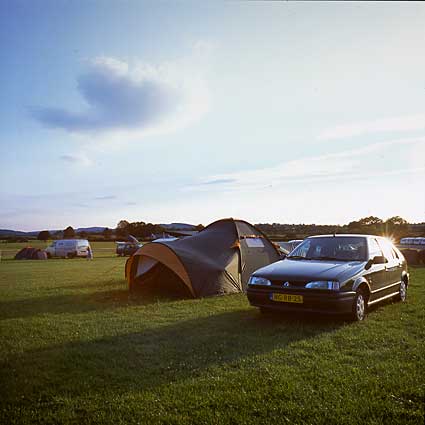 Campsite Donard, county of Wicklow