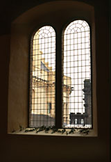 Stirling Castle: raam in Chapel