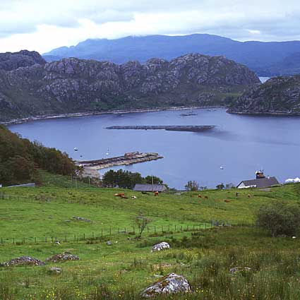 fishfarm Diabaig