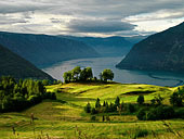 around Lustrafjorden